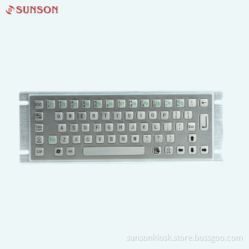 Industrial Anti-vandal Keyboard for Information Kiosk
